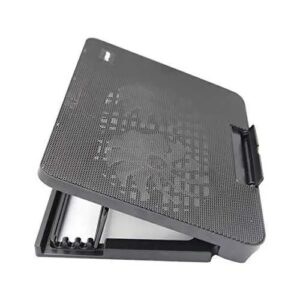 N99 15” Laptop Cooling Pad – USB Powered, Dual LED Fans, Ergonomic Stand for Notebooks & Gaming Laptops